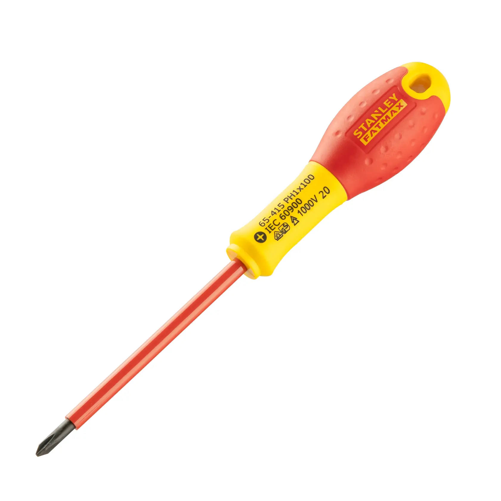 STANLEY FATMAX Insulated Phillips PH1 x 100mm Screwdriver 0-65-415